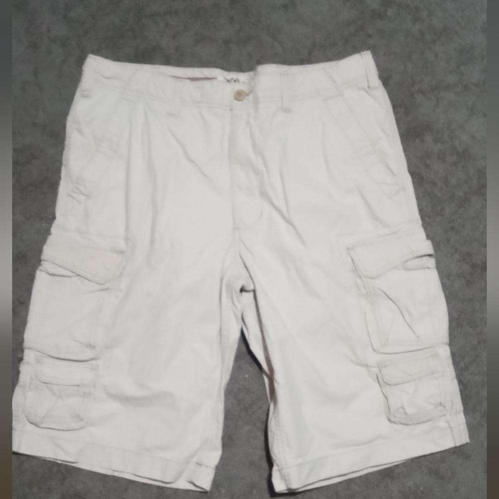 Express Men's White Cargo Shorts